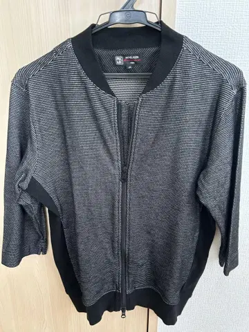 MICHEL KLEIN 미쉘클랑 자켓 7부 소매 블랙 46