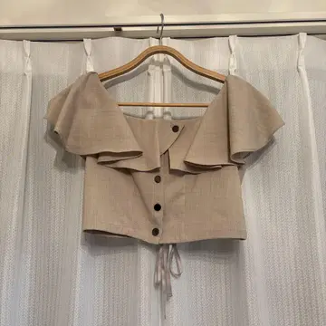 JILL by JILL STUART 오프숄더 셔츠