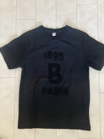 BERLUTI 1895 B PARIS 블랙 티셔츠