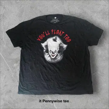 it Pennywise 티셔츠 호러 영화 고스트 페니 와이즈