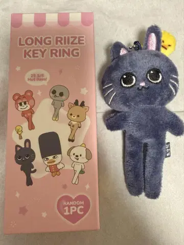 LONG RIIZE KEY RING 발길이 긴 키링 원빈 토냐드