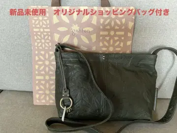genten 겐텐 숄더백 루소 XS 카키