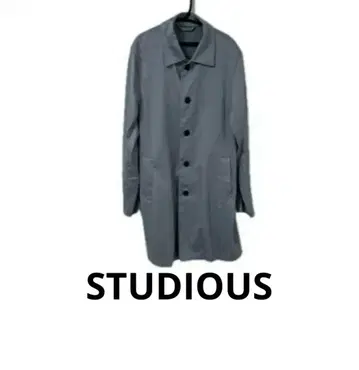 STUDIOUS 스텐카라 코트 그레이 블루 사이즈 1 일본제