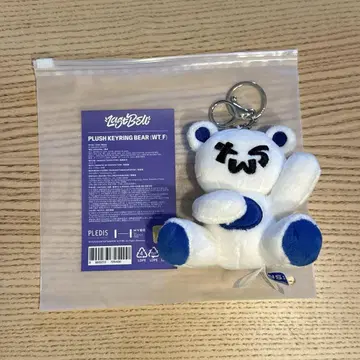 TWS 투아스 키링 PLUSH KEYRING BEAR 곰 베어