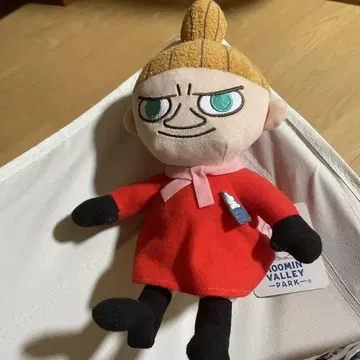 무민 밸리 파크 미이 봉제 인형 핀 배지 덤