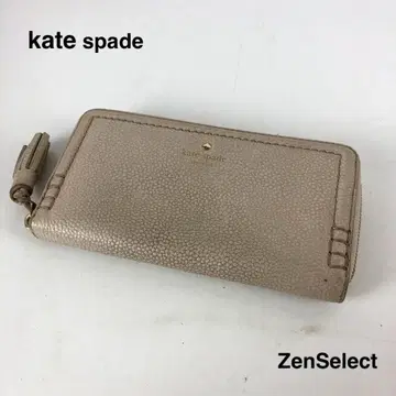 kate spade 케이트 스페이드 라운드 지퍼 장지갑 아이보리