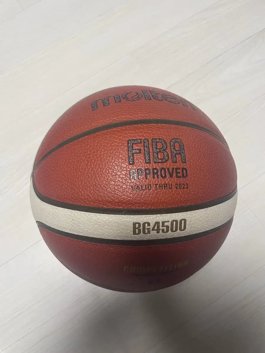Molten BG4500 No. 7 Jeon Tae-poong, Ha Seung-jin's Autographed Ball