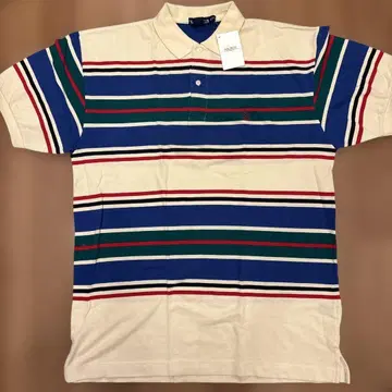 NAUTICA 노티카 피케 셔츠 XL 90's 미사용 스트라이프