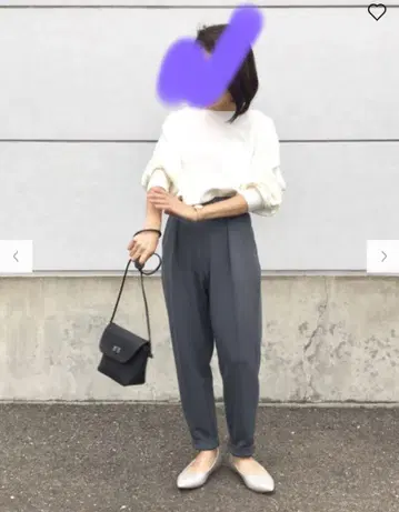 새상품 유니클로 완판템 스트레치 더블 페이스 이지 테이퍼드 팬츠 S
