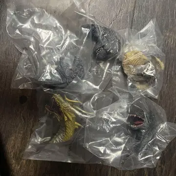 제일복권 고질라 피규어 G상 몬스터 헤드 마그넷 5개 세트