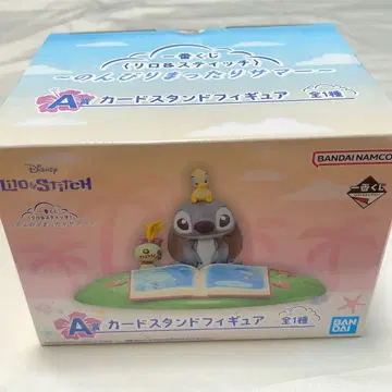스티치 제일복권 A상 카드 스탠드 피규어