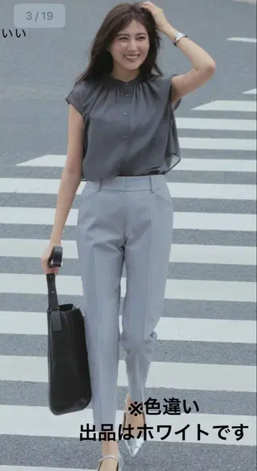 플라스테/PLST 시어 도트 레이어드 2WAY 블라우스