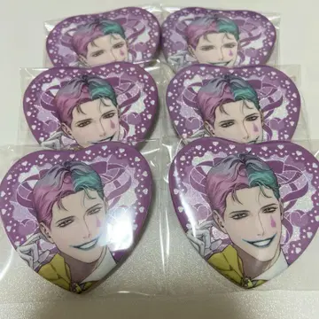 조리키치 준브라이드 하트형 캔뱃지