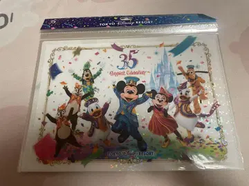 디즈니랜드 35주년 클리어 파일 세트 미개봉 TDL