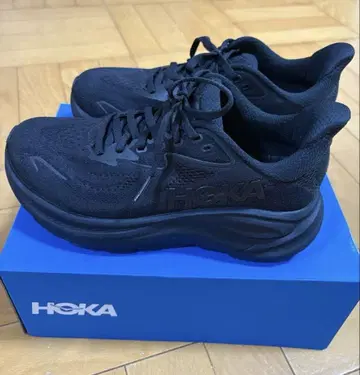 HOKA 클리프톤 CLIFTON 10 [WIDE] 블랙 23.5cm