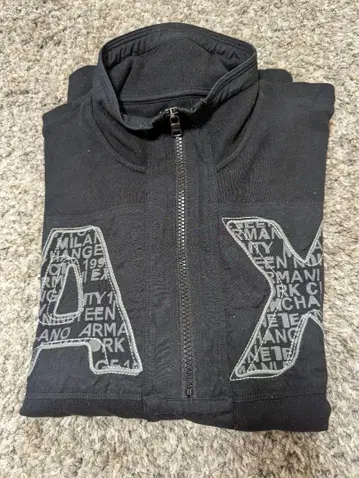 Armani Exchange 블랙 후드티 L 사이즈