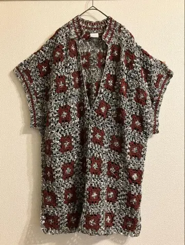 CITYSHOP CROCHET PATCHWORK 베스트 니트 크로셰
