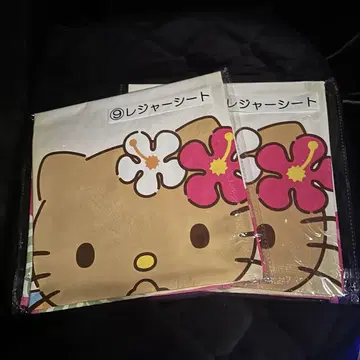 헬로키티 레저 시트 2장 세트