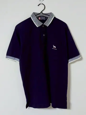 CHAPS RALPH LAUREN 랄프 로렌 로고 자수 반팔 피케 셔츠
