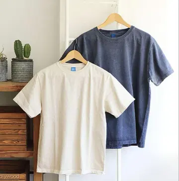 새상품급 Good On HEAVY CREW TEE White