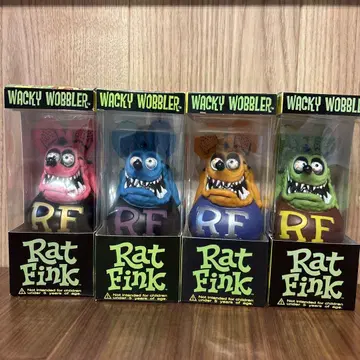 Rat Fink 보빙 헤드 4개 세트