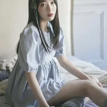 Lure you in 퍼프 스터드 튜닉
