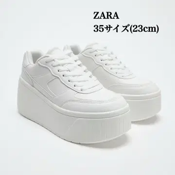 완판템 자라 플랫 스니커즈 35 사이즈(JP23cm) 택 포함 새상품