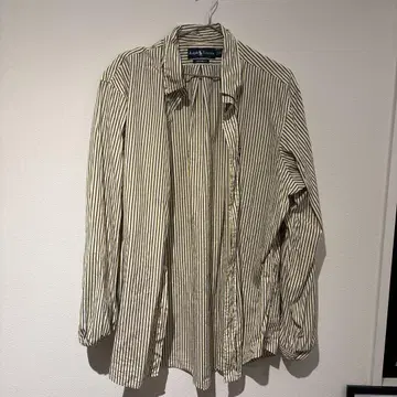 Ralph Lauren 스트라이프 셔츠 XL 커스텀 핏