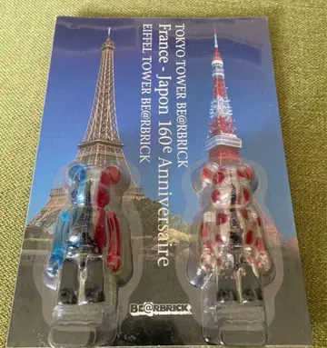 BE@RBRICK 베어브릭 100% 에펠탑 & 도쿄 타워