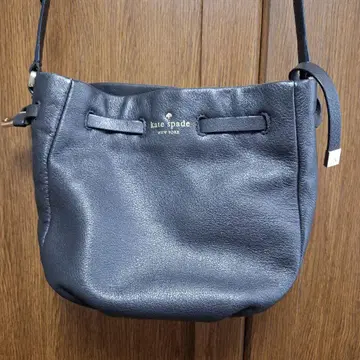 kate spade 블랙 가죽 숄더백
