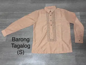 바론 타갈로그 Barong Tagalog Light Peach (S)