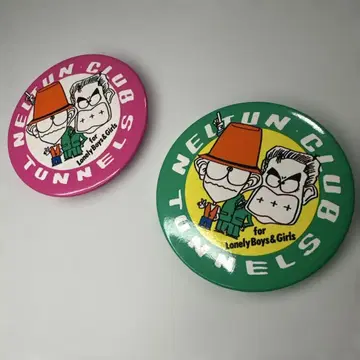 톤네루즈 네루톤 CLUB 캔뱃지 2개 세트