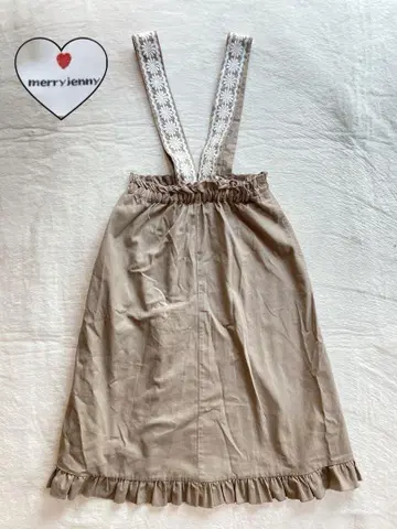 메리 제니 베이지 원피스 잔스카