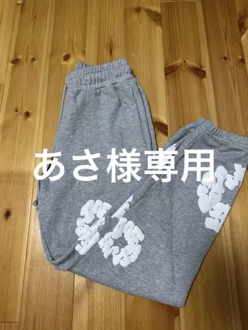 데님 티어스 스웨트 팬츠 M