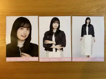 노기자카46 브로마이드 데님 자켓 이오키 마오 컴프