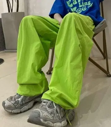 나일론 시어 팬츠