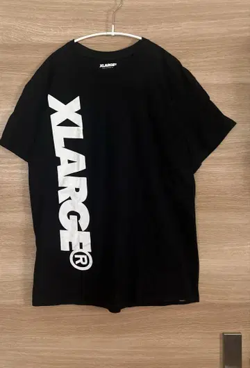 X-LARGE 로고 T 블랙