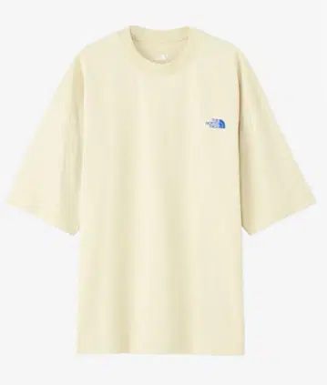 THE NORTH FACE 티셔츠 L 크림색