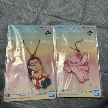 릴로와 스티치 아크릴 키링 세트