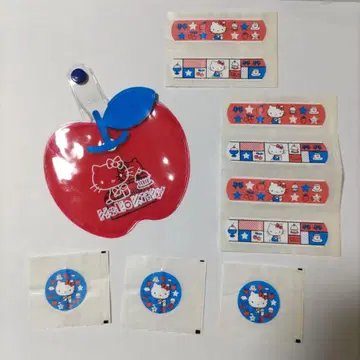 헬로키티 반창고 사과 케이스 포함