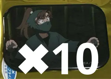 닌자 타마 란타로 캐릭터 배지 컬렉션 B 젠포지 이사쿠 10개 캔뱃지
