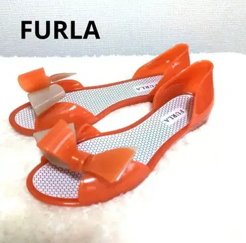 FURLA 훌라 샌들 러버 샌들 플랫 22.5