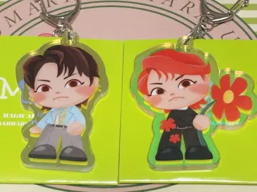 Mrs. GREEN APPLE 팝업 와카이 코토 키링 2개