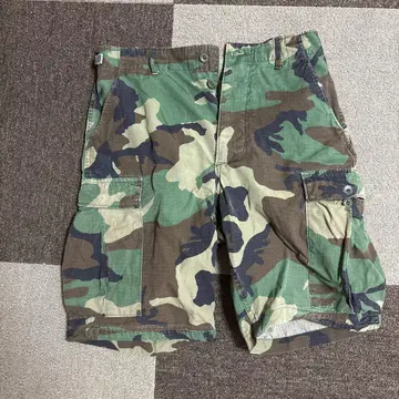 MADE IN US 카모플라쥬 카고 숏 팬츠