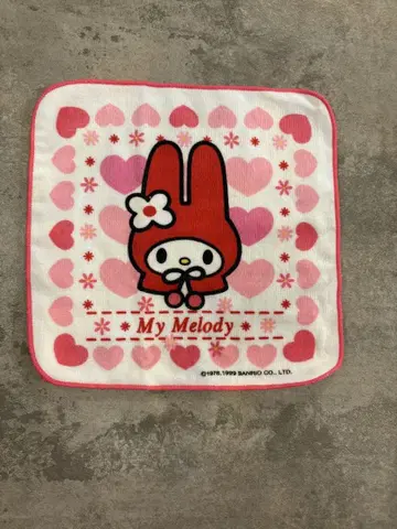 빨간 망토 마이멜로디 손수건 레트로 당시 물건