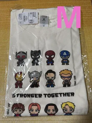 MARVEL GO! GO! : MAZZEL 티셔츠 아이보리 M