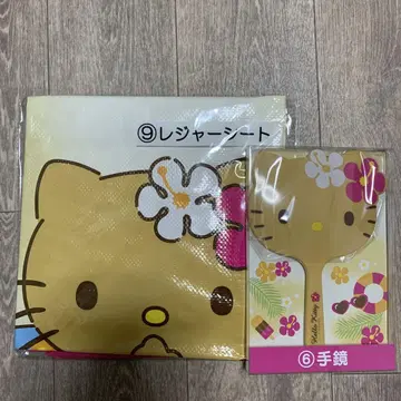 산리오 일광화상 키티 복권 손거울 레저 시트
