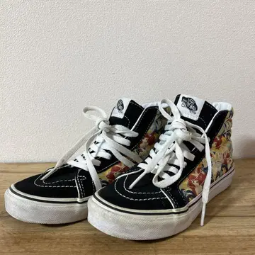 반스 VANS 스케이트 하이 슬림 디즈니 멀티 프린세스 22.5