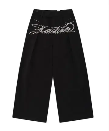 Kashiko Embroidered Pintuck WidePants 정품