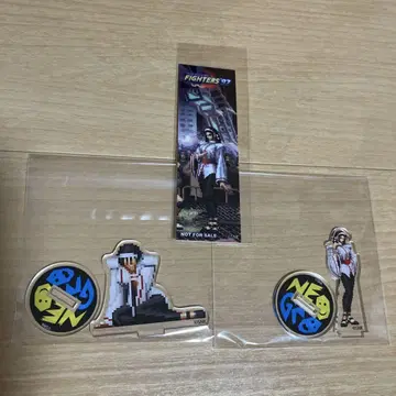 KOF 카구라 치즈루 아크릴 스탠드 2종 세트 & 덤
